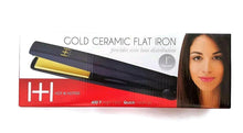 Load image into Gallery viewer, Gold Ceramic Flat Iron