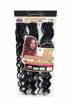Load image into Gallery viewer, 3X Goddess Box Braid 14"