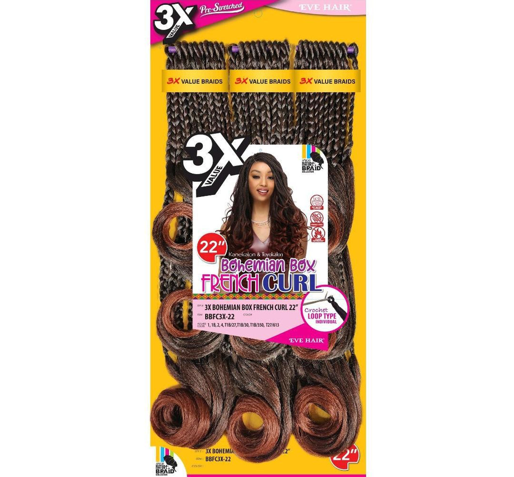 Bohemian Box French Curl 22