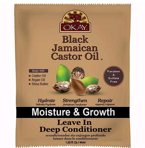 Black Jamaican Leave in Deep Conditioner