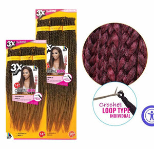 3X Original Box Braid 14"