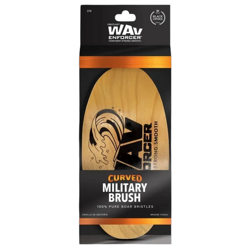 Curved Military Brush