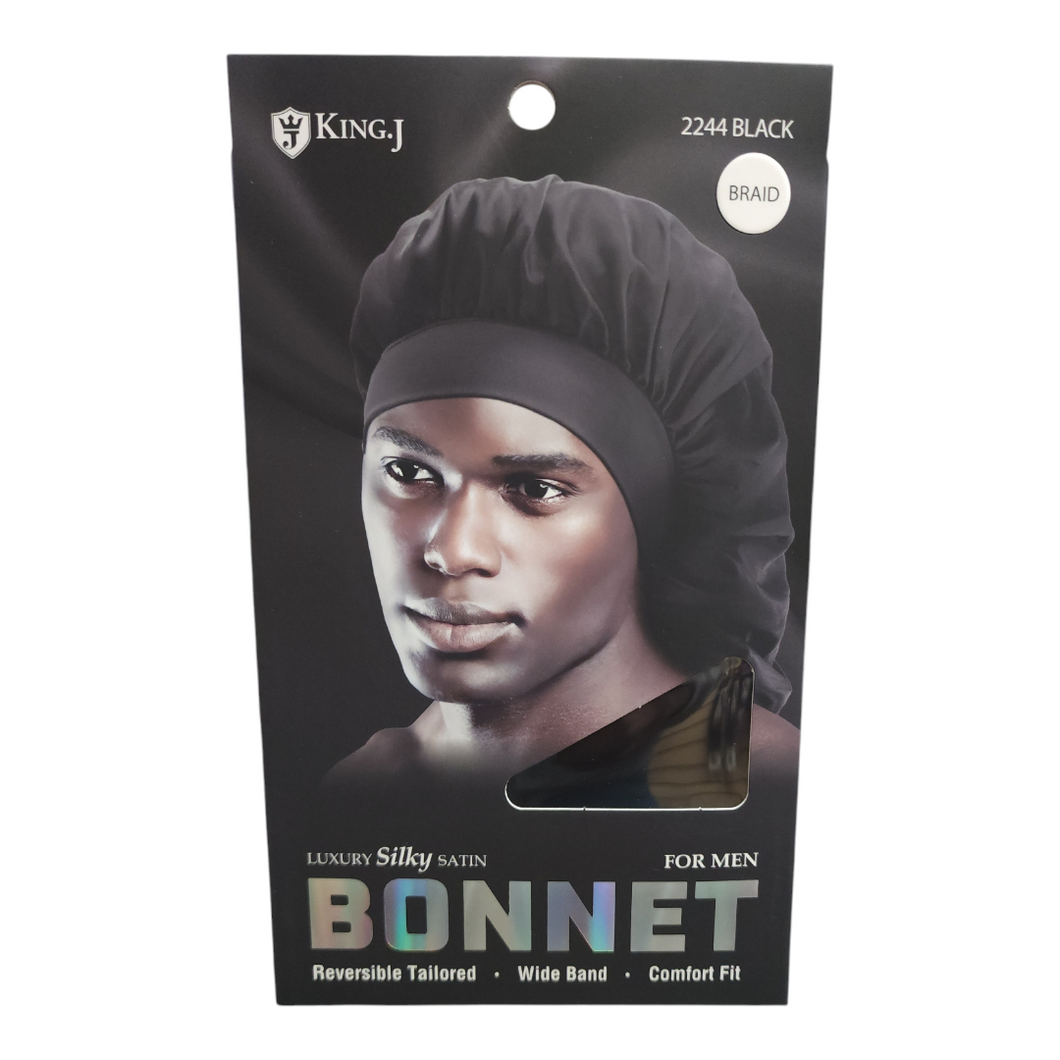 Braid/loc Bonnet for Men