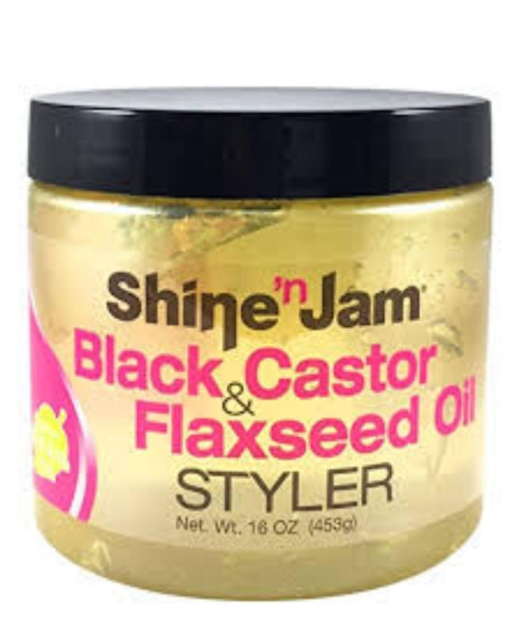 Shine n Jam Black&Castor Flaxseed Oil