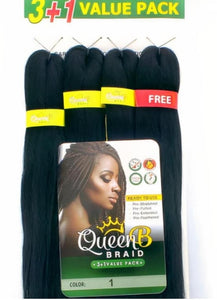 QueenB 3+1 Value Pack 30"