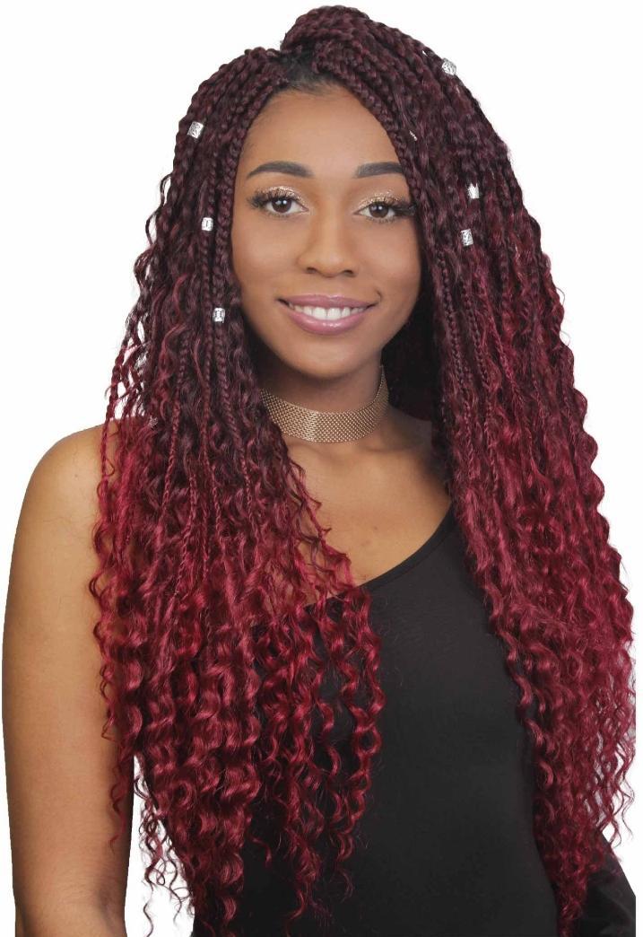 Boho Goddess Braids in Lit 22® – Boho Locs