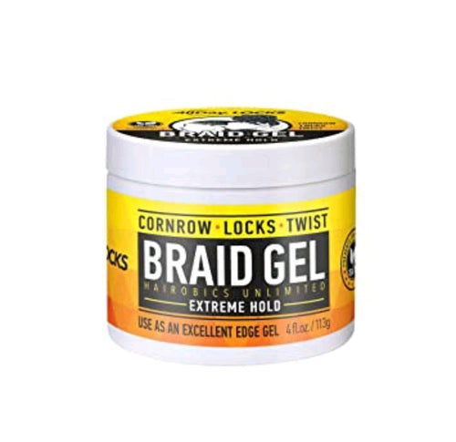 Cornrow• Locks• Twist Braid Gel