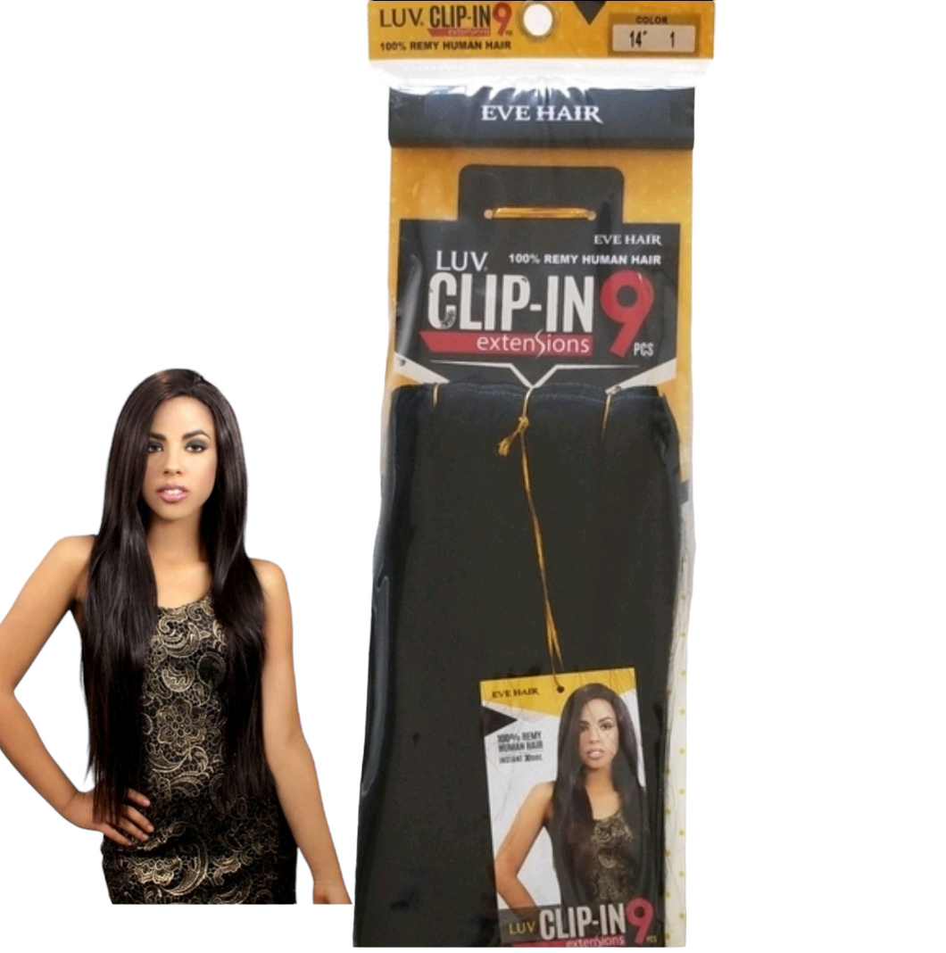 Luv Clip-In extensions 9pcs