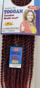 Togoan Crochet Braid 12.5"